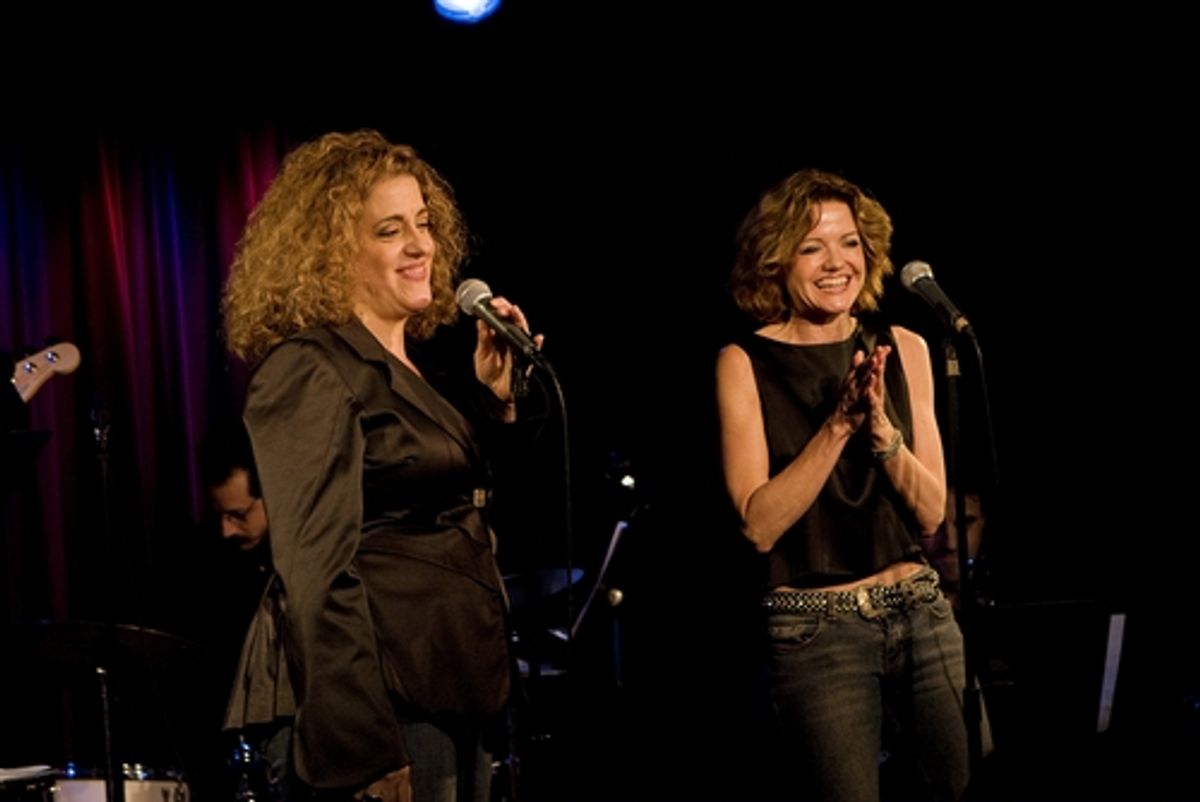 Mary Testa and Alison Fraser at Fraser and Testa Sing the Music of Magee in 'Together Again'