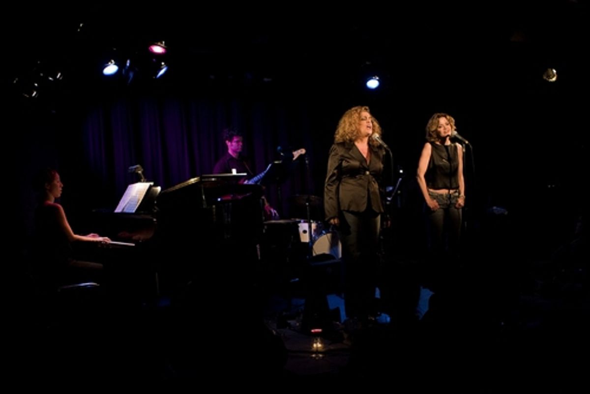 Mary Testa and Alison Fraser at Fraser and Testa Sing the Music of Magee in 'Together Again'