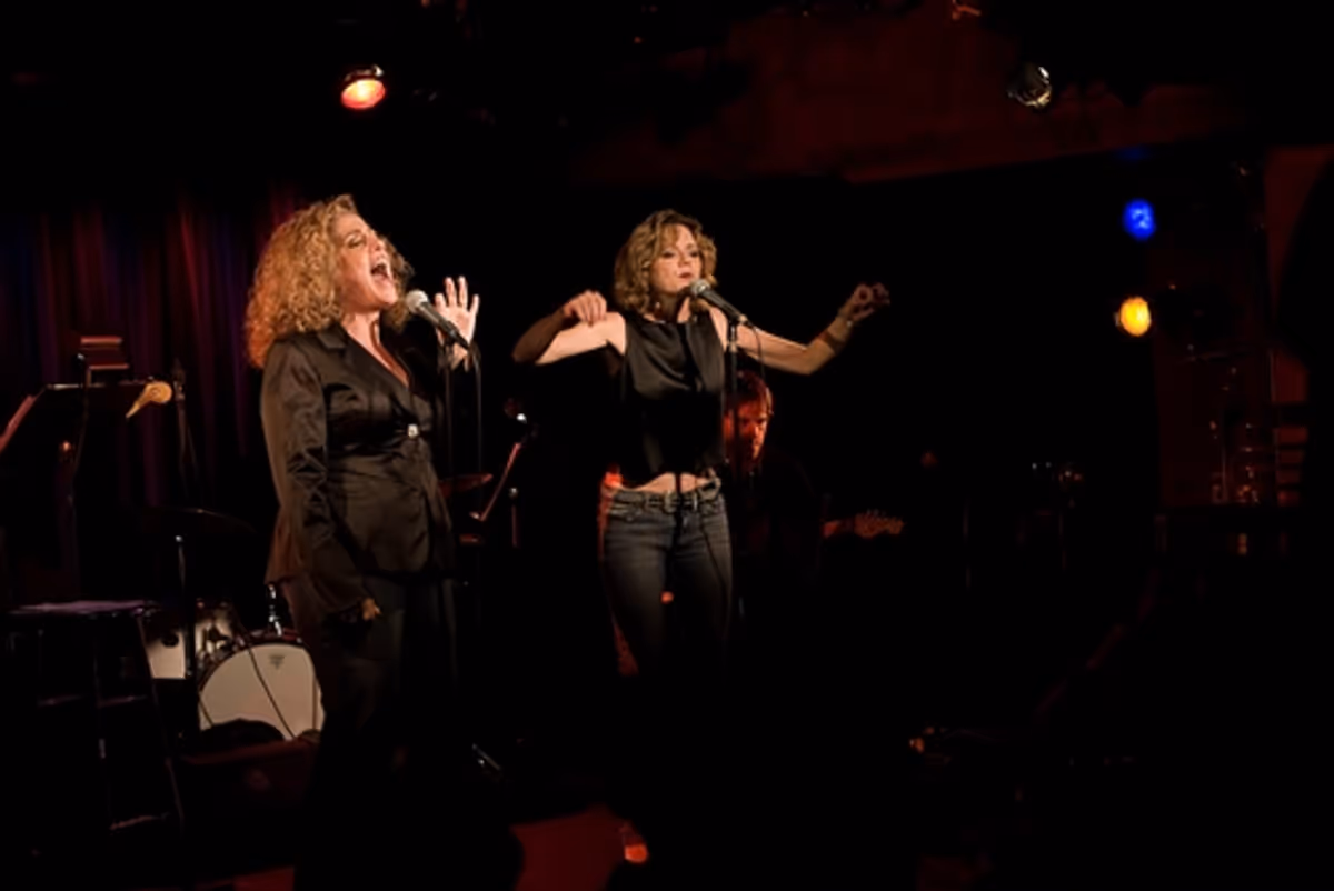 Mary Testa and Alison Fraser at Fraser and Testa Sing the Music of Magee in 'Together Again'