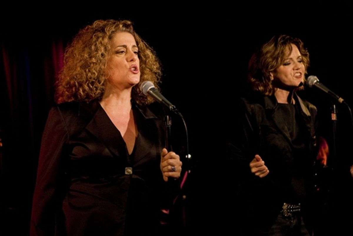Mary Testa and Alison Fraser at Fraser and Testa Sing the Music of Magee in 'Together Again'