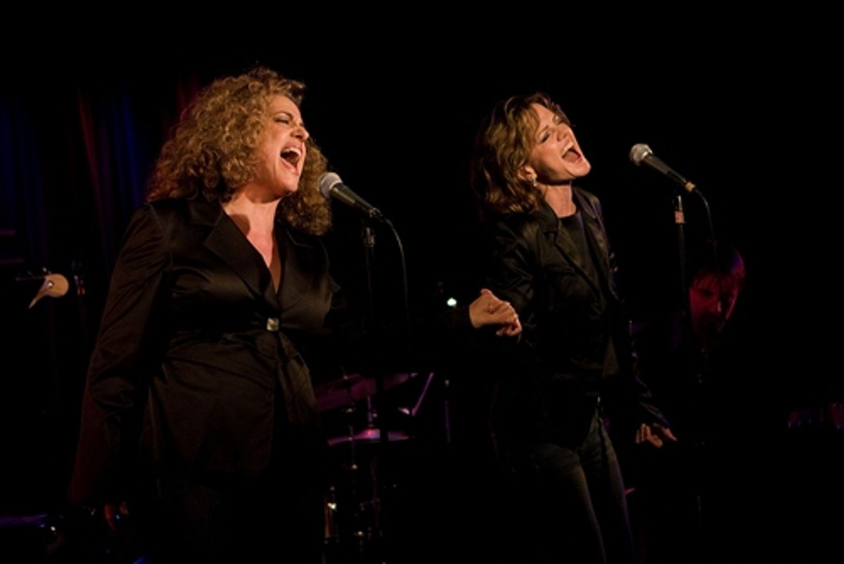 Mary Testa and Alison Fraser at Fraser and Testa Sing the Music of Magee in 'Together Again'
