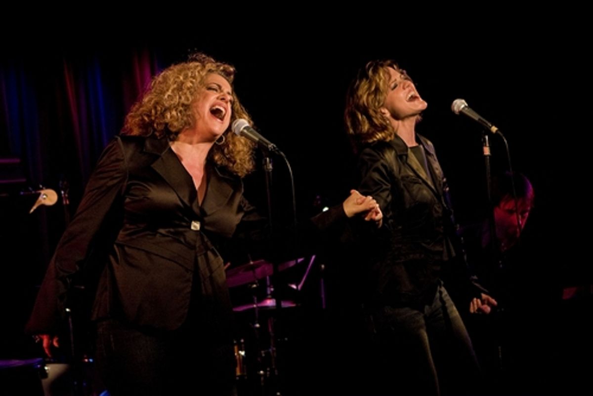 Mary Testa and Alison Fraser at Fraser and Testa Sing the Music of Magee in 'Together Again'