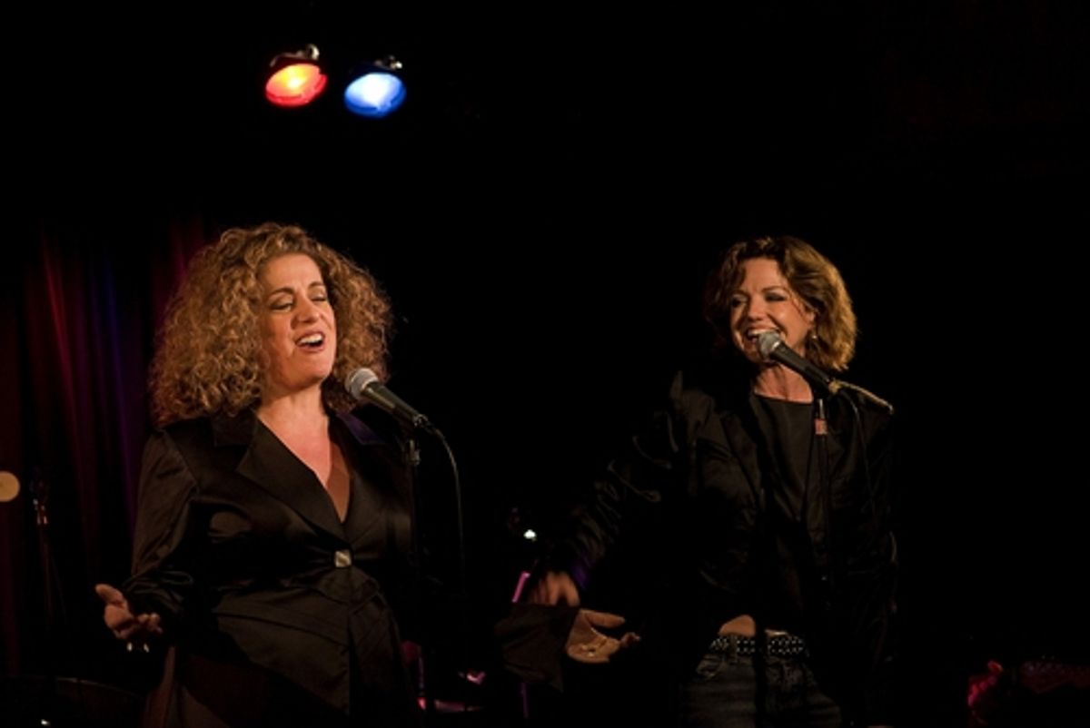 Mary Testa and Alison Fraser at Fraser and Testa Sing the Music of Magee in 'Together Again'