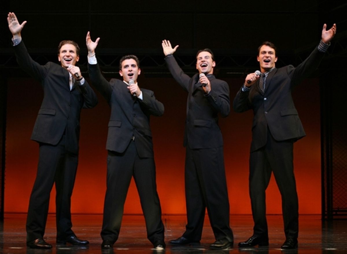 Sebastian Arcelus, Jarrod Spector, Dominic Nolfi and Matt Bogart  at 