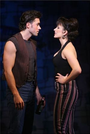 Ace Young and Janine DaVita  Photo