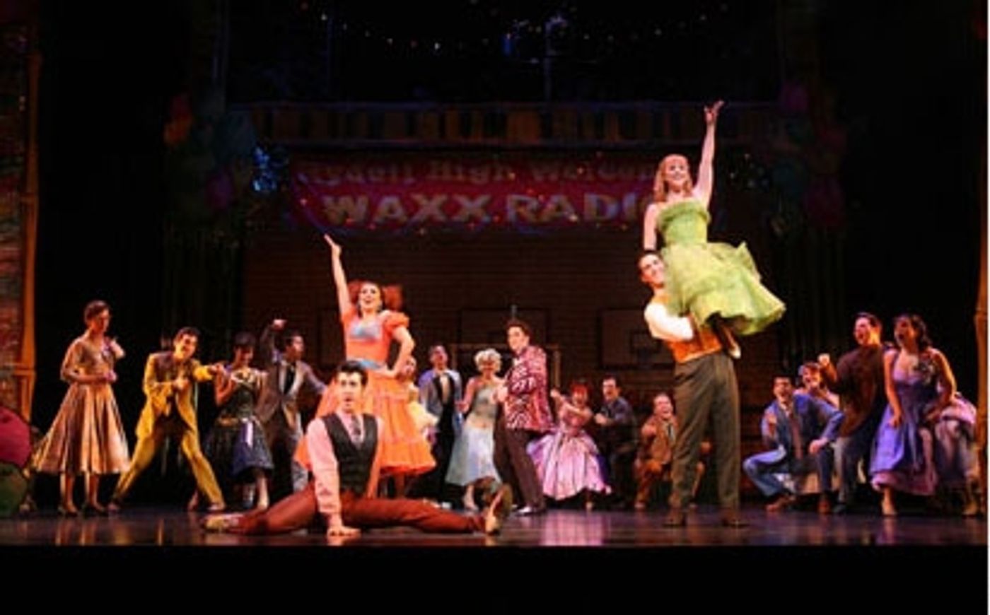 Photo Flash: New Production Shots of Ace Young and Company in 'Grease'  Image