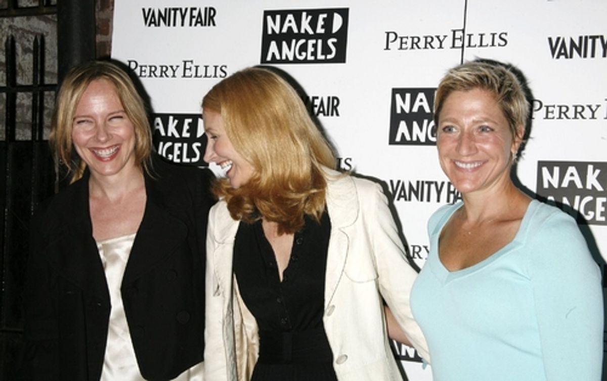 Amy Ryan, Patricia Clarkson and Edie Falco at 