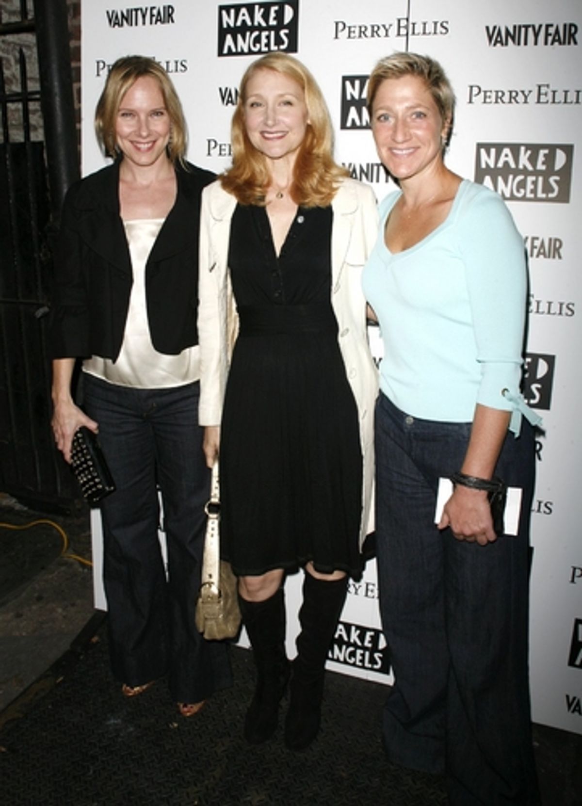 Amy Ryan, Patricia Clarkson and Edie Falco at 
