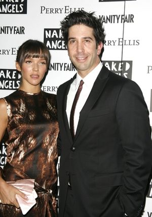 Zoe Buckman and David Schwimmer @ BroadwayWorld Zoe Buckman and David Schwimmer Photo
