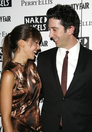 Zoe Buckman and David Schwimmer @ BroadwayWorld Zoe Buckman and David Schwimmer Photo