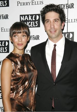 Zoe Buckman and David Schwimmer @ BroadwayWorld Zoe Buckman and David Schwimmer Photo