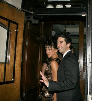 Zoe Buckman and David Schwimmer @ BroadwayWorld Zoe Buckman and David Schwimmer Photo