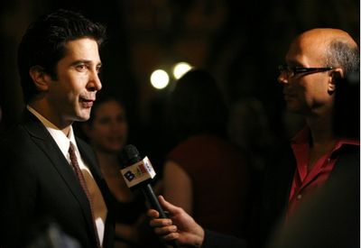 David Schwimmer and Richie Ridge Photo