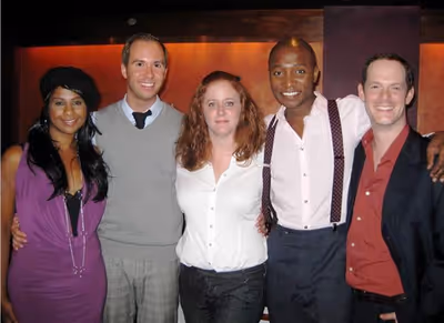 Nicole Lewis, Ritter Hanz, Kerry Flanagan, Kevin Smith Kirkwood and Jim Bray Photo