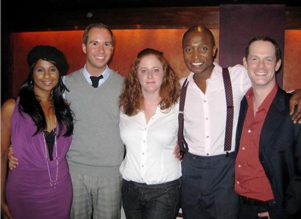 Nicole Lewis, Ritter Hanz, Kerry Flanagan, Kevin Smith Kirkwood and Jim Bray Photo