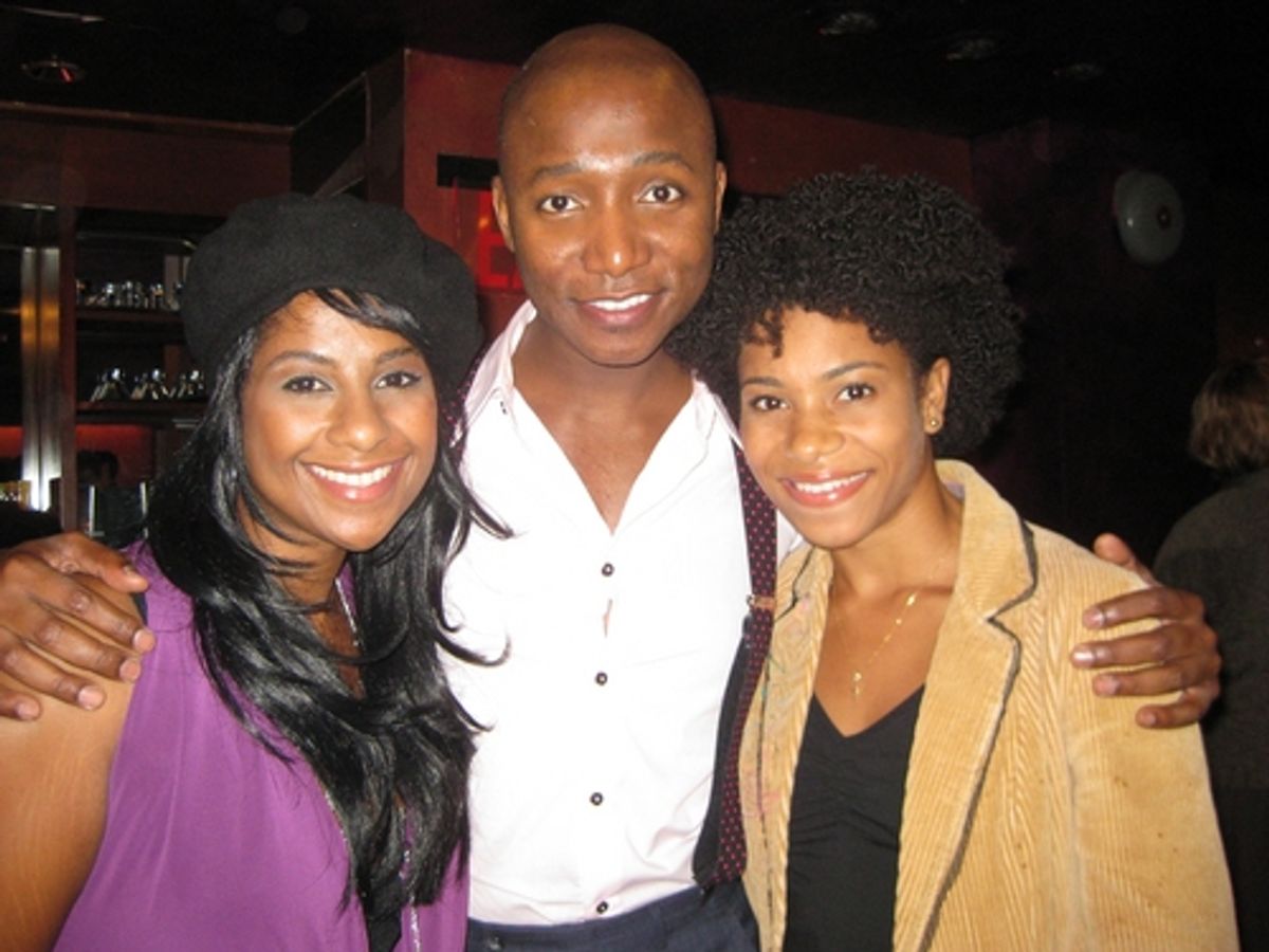 Jaradoa Members--Nicole Lewis (Hair, Lennon, Rent) & Kelly McCreary (Passing Strange) at 