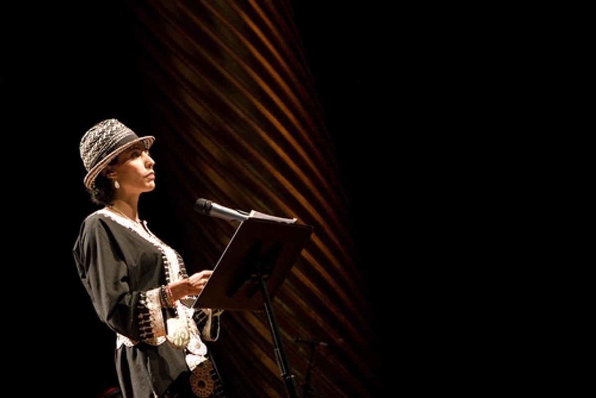 Suheir Hammad at 'Voices of a People's History of the United States: The Remix'