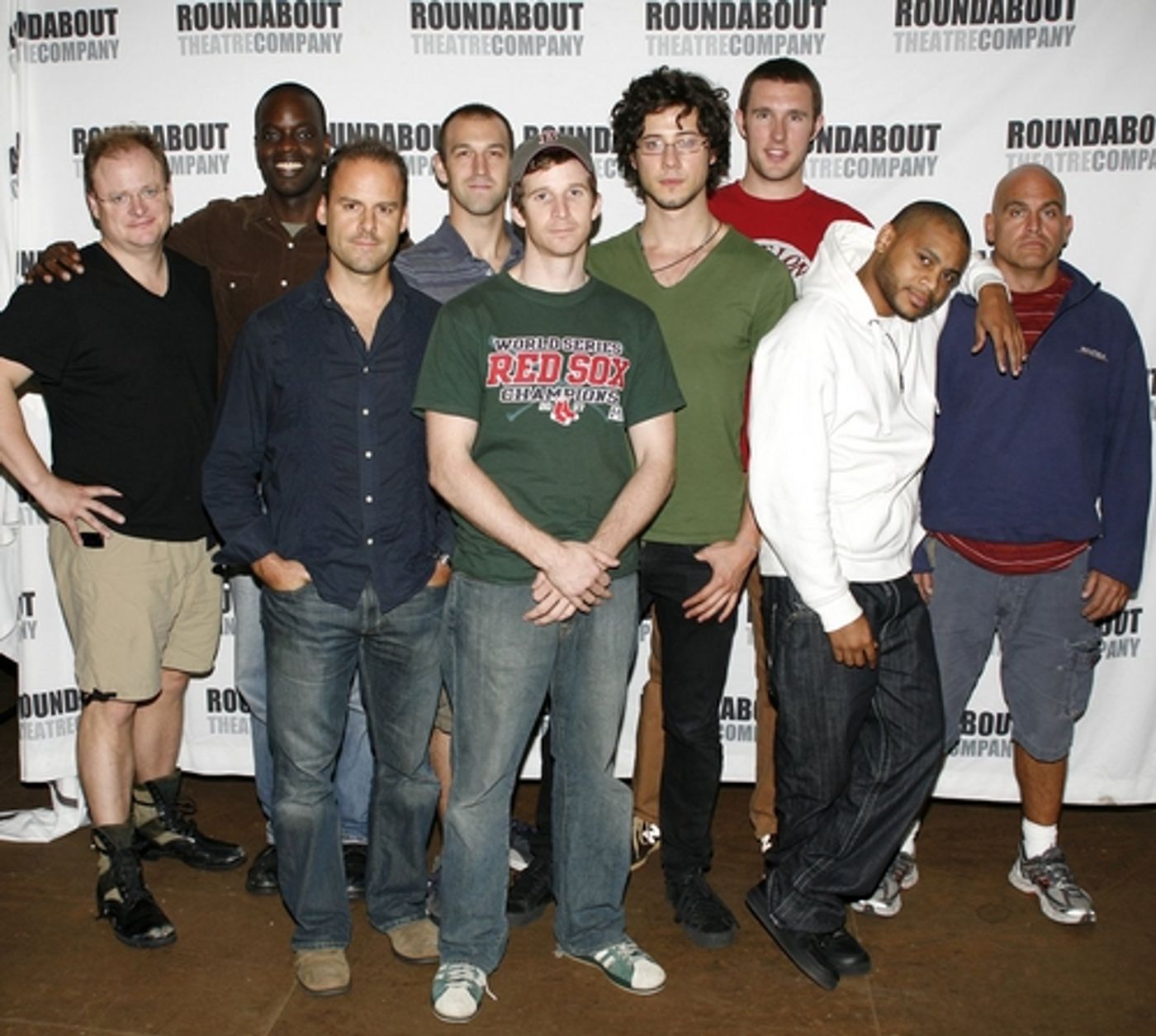 Photo Coverage: The Cast of Roundabout's 'Streamers' Meet the Press  Image