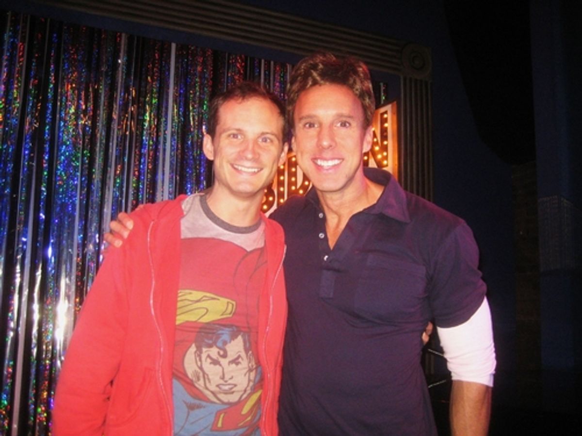 Jeff Bowen and Forbidden Broadway's Michael West at 