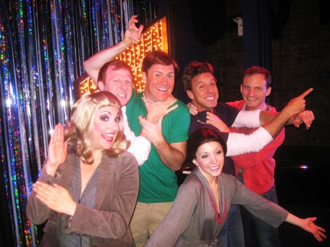 Photo Flash: [title of show] at Forbidden Broadway Goes to Rehab  Image