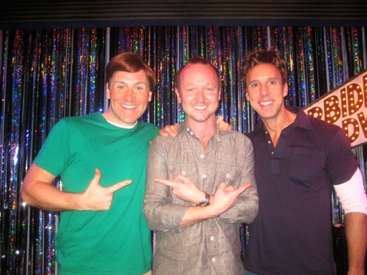 Jared Bradshaw, Benjamin Howes and Michael West at 