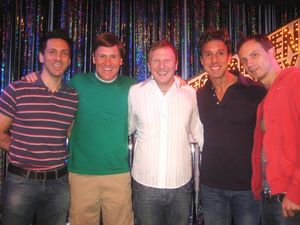 Michael Berresse, Jared Bradshaw, Hunter Bell, Michael West and Jeff Bowen @ BroadwayWorld Michael Berresse, Jared Bradshaw, Hunter Bell, Michael West and Jeff Bowen Photo