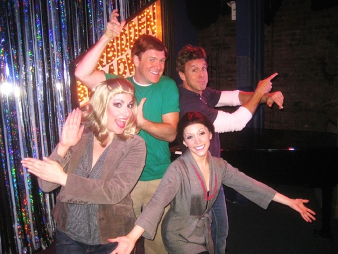 Photo Flash: [title of show] at Forbidden Broadway Goes to Rehab  Image