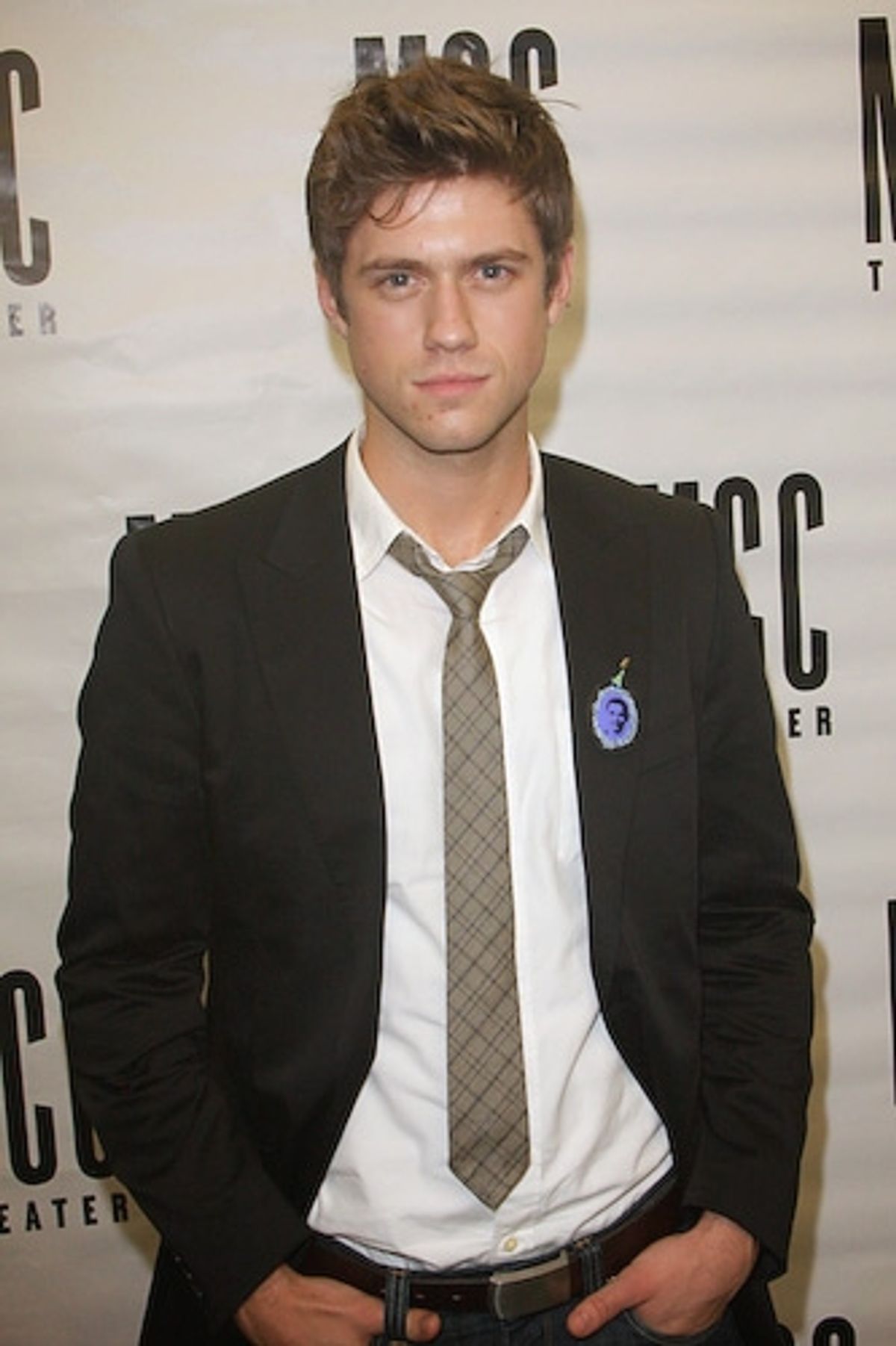 Aaron Tveit
 at 