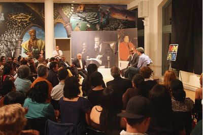 Junot Diaz and Lin-Manuel Miranda
 Photo