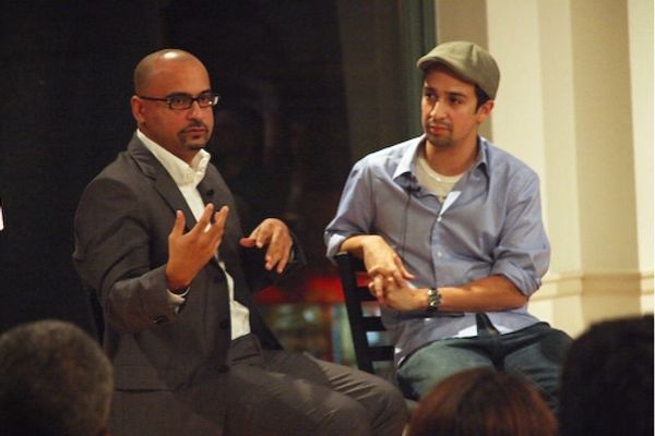 Junot Diaz and Lin-Manuel Miranda Photo