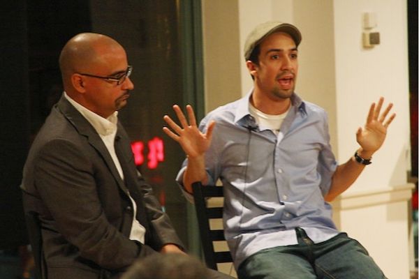 Junot Diaz and Lin-Manuel Miranda Photo