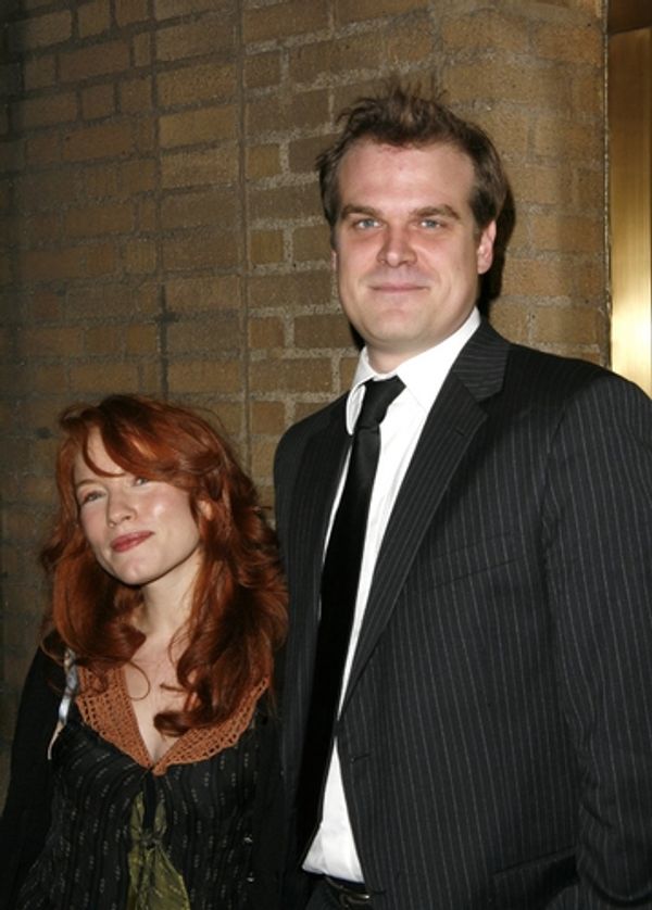 Maria Thayer and David Harbour Photo