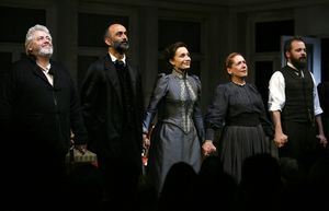 Julian Gamble, Ann Dowd, Kristin Scott Thomas, Peter Sarsgaard, Zoe Kazan, Carey Mulligan and Pearce Quigley @ BroadwayWorld Julian Gamble, Ann Dowd, Kristin Scott Thomas, Peter Sarsgaard, Zoe Kazan, Carey Mull Photo