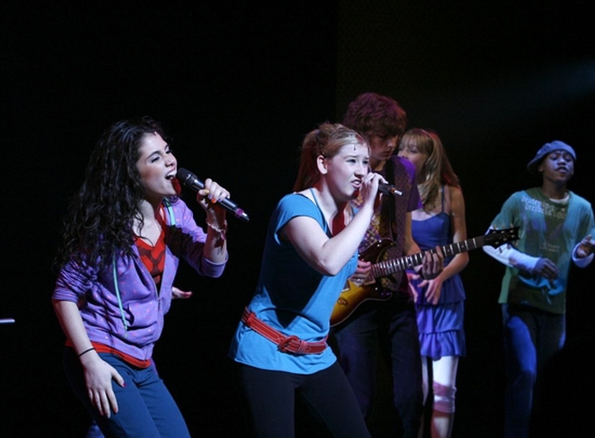 Ariana Grande, Caitlin Gann and the cast

 at 