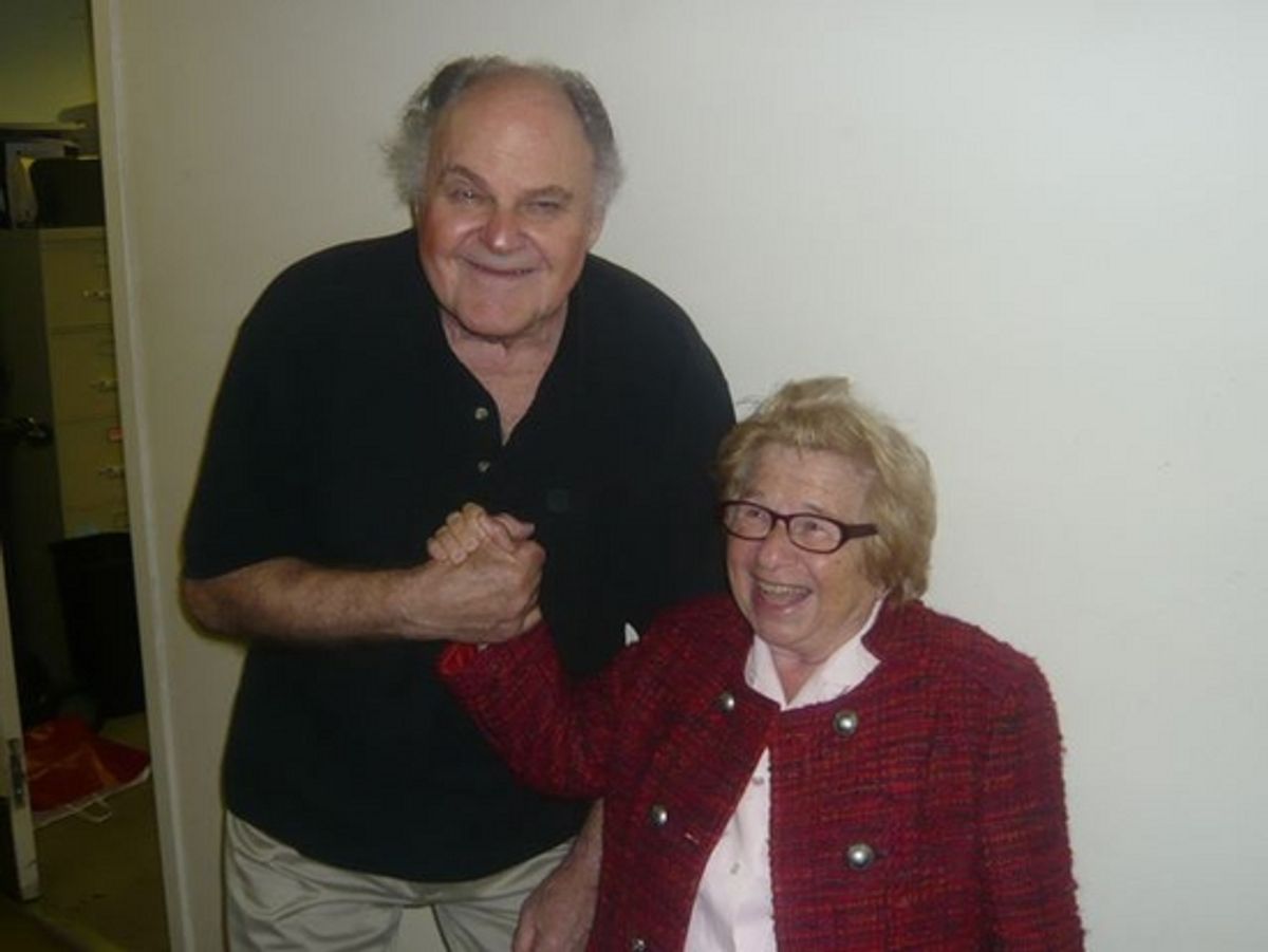 George S. Irving and Dr. Ruth Westheimer at 
