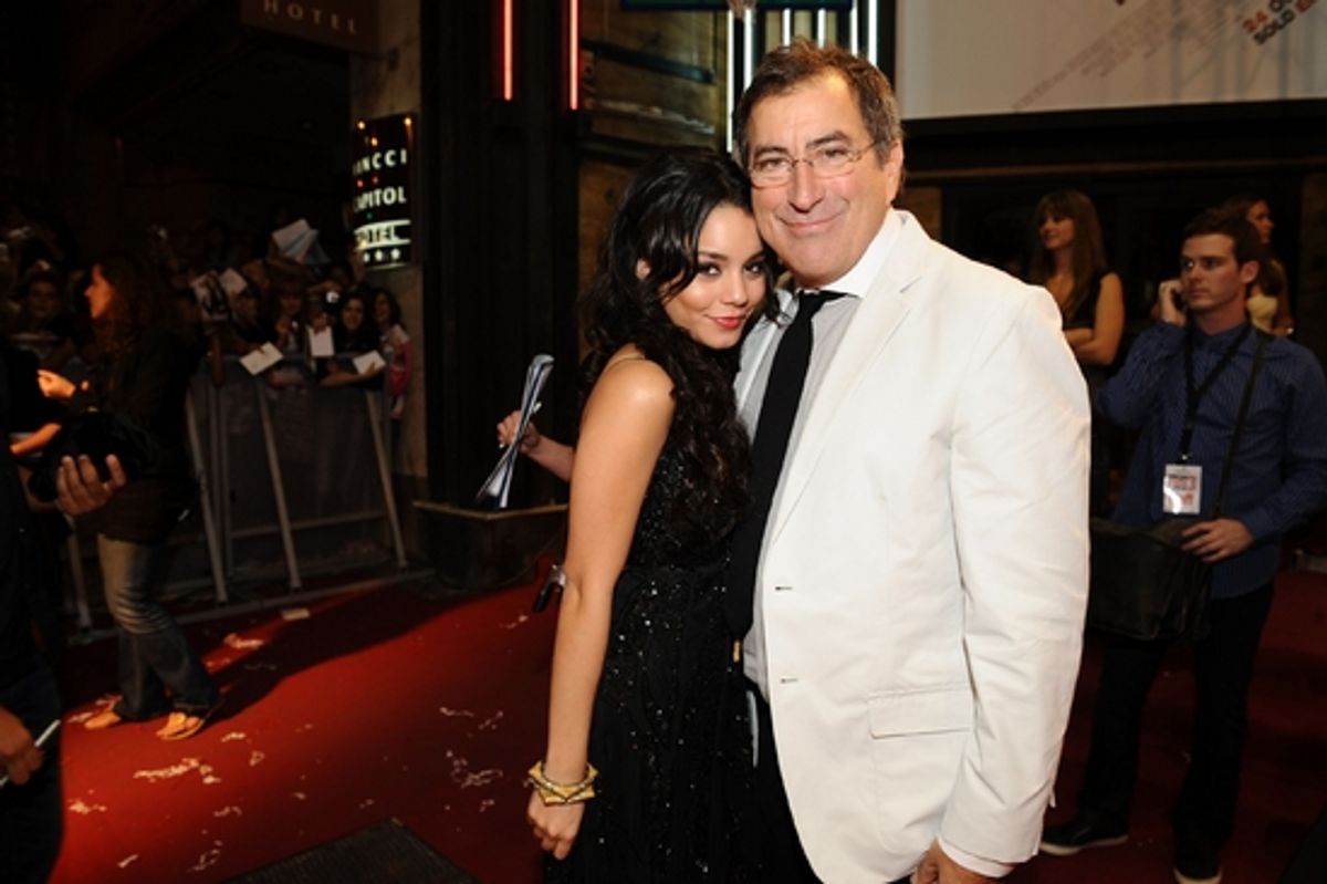 Vanessa Hudgens and Kenny Ortega at Disney's 'High School Musical 3' Opens in Madrid, Spain