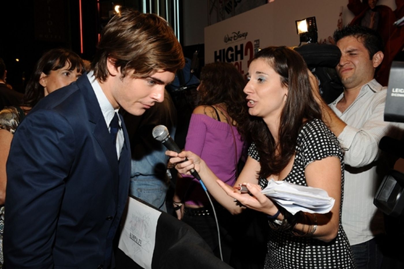 Photo Flash: Disney's 'High School Musical 3' Opens in Madrid, Spain  Image