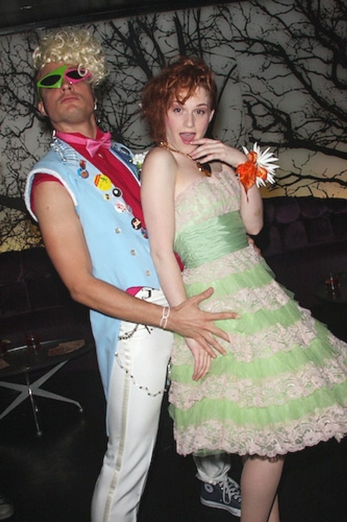Chris Hall and Celina Carvajal at 
