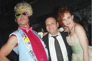 Chris Hall, Isaac Robert Hurwitz, and Celina Carvajal

 Photo