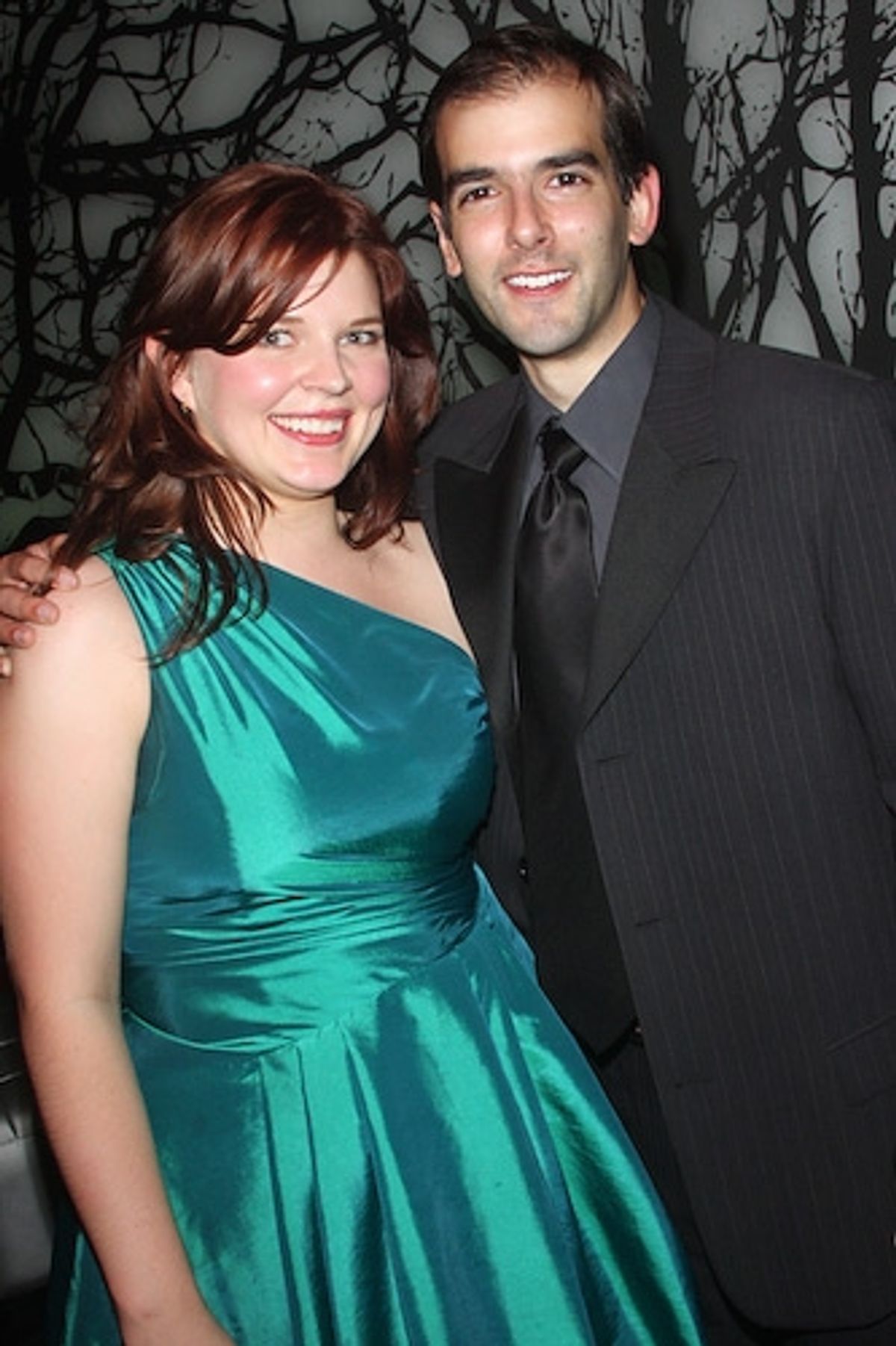 Melanie Hopkins and Marc Bruni at NYMF Celebrates Festival Close with 'Broadway Prom 2008'