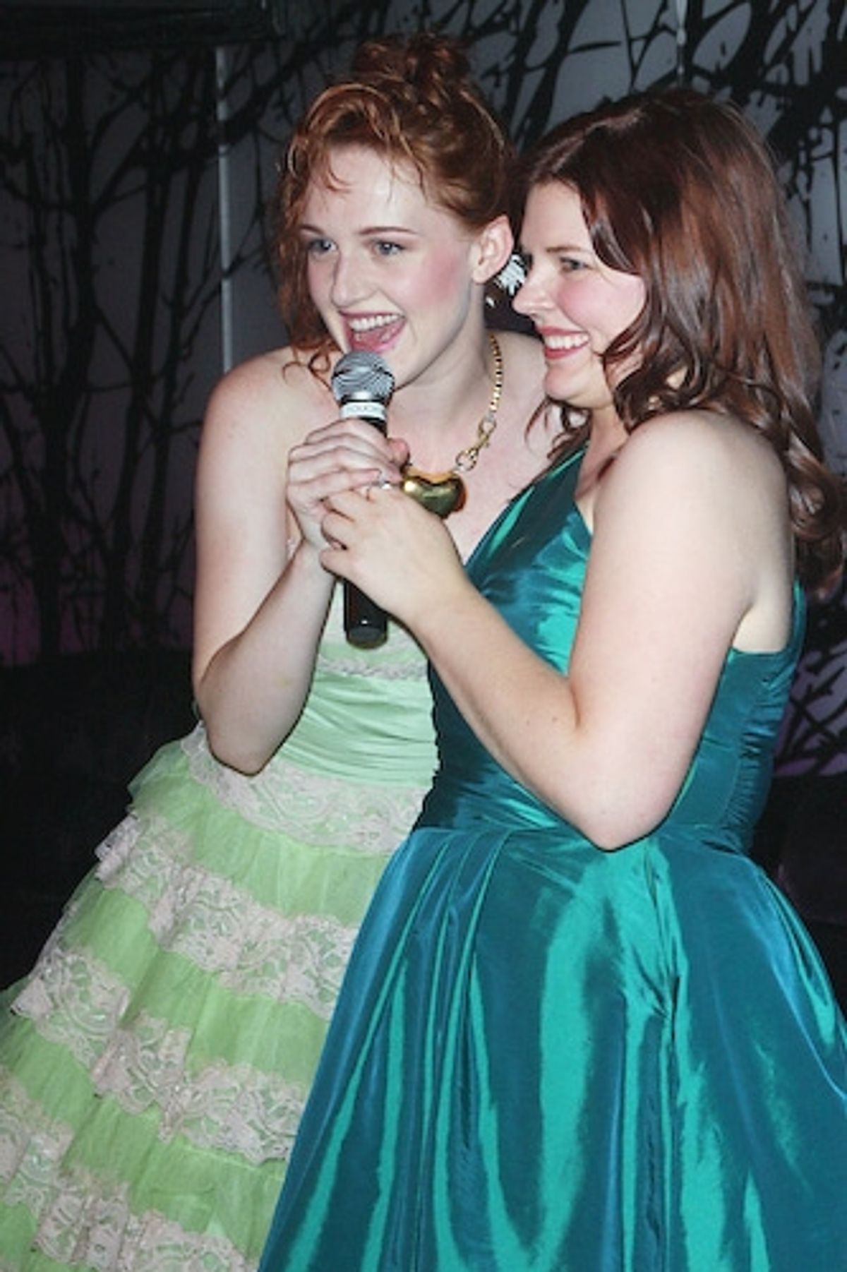 Celina Carvajal and Melanie Hopkins
 at 