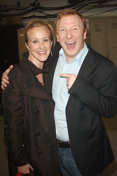 Katie Finneran and Hunter Bell
 Photo