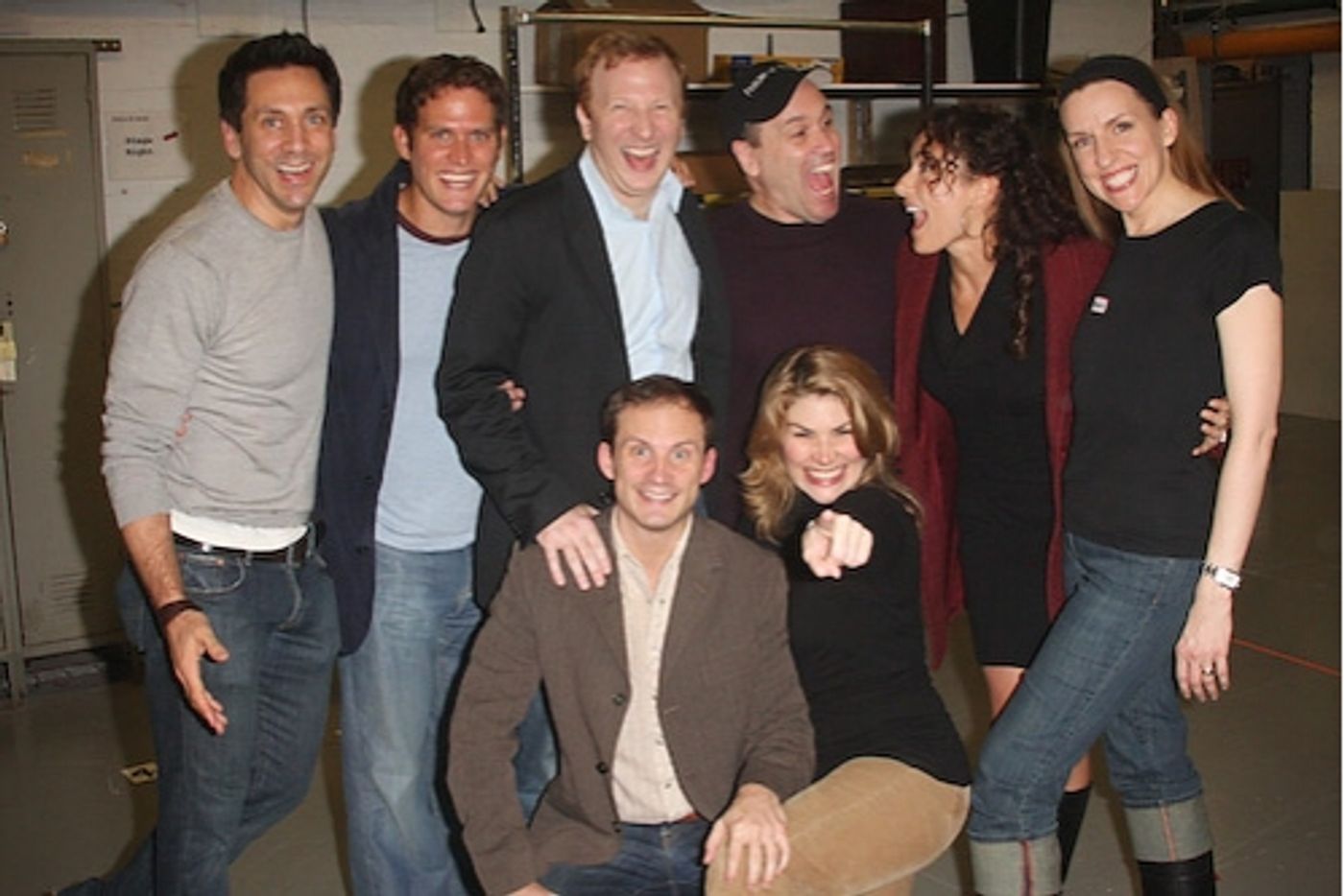Photo Coverage: Benanti and More visit [title of show]  Image