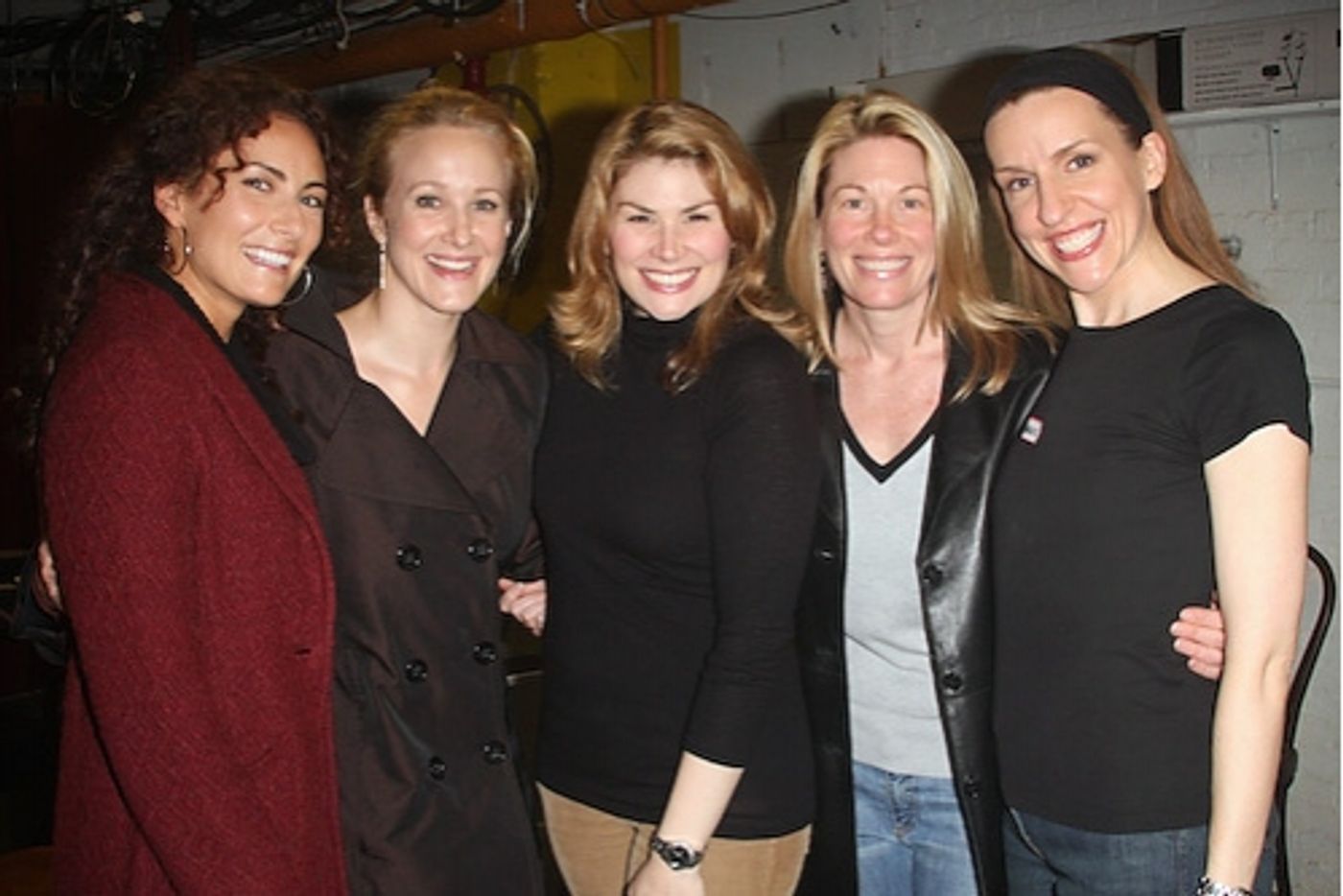 Photo Coverage: Benanti and More visit [title of show]  Image