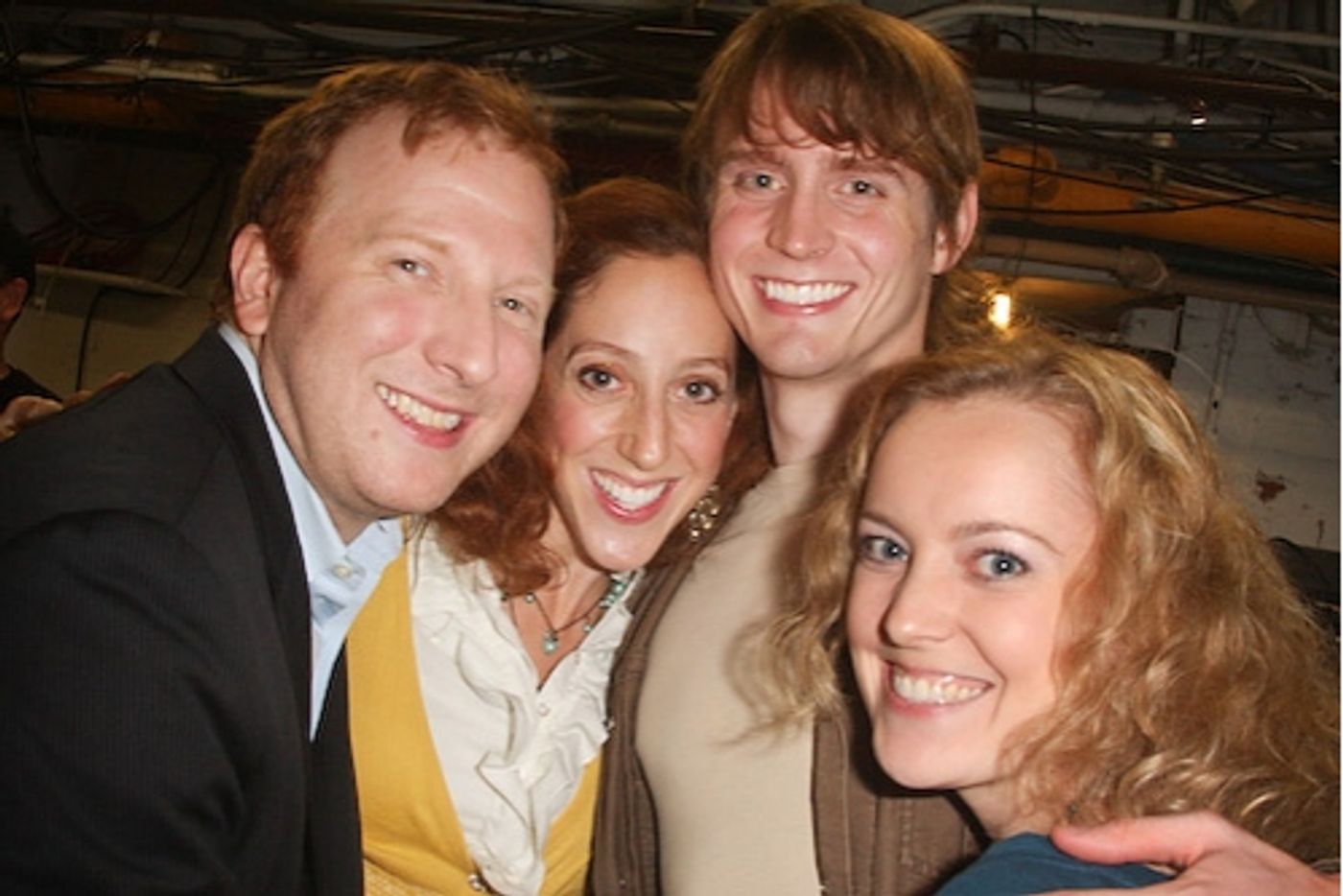 Photo Coverage: Benanti and More visit [title of show]  Image