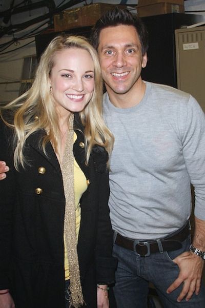 Brandi Burkhardt and Michael Berresse
 Photo