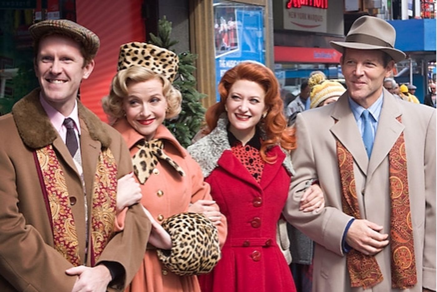 Photo Coverage: 'Irving Berlin's White Christmas' Celebrates Box Office Opening  Image