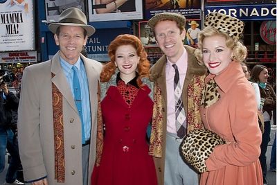 Stephen Bogardus, Kerry O'Malley, Jeffry Denman, and Meredith Patterson Photo