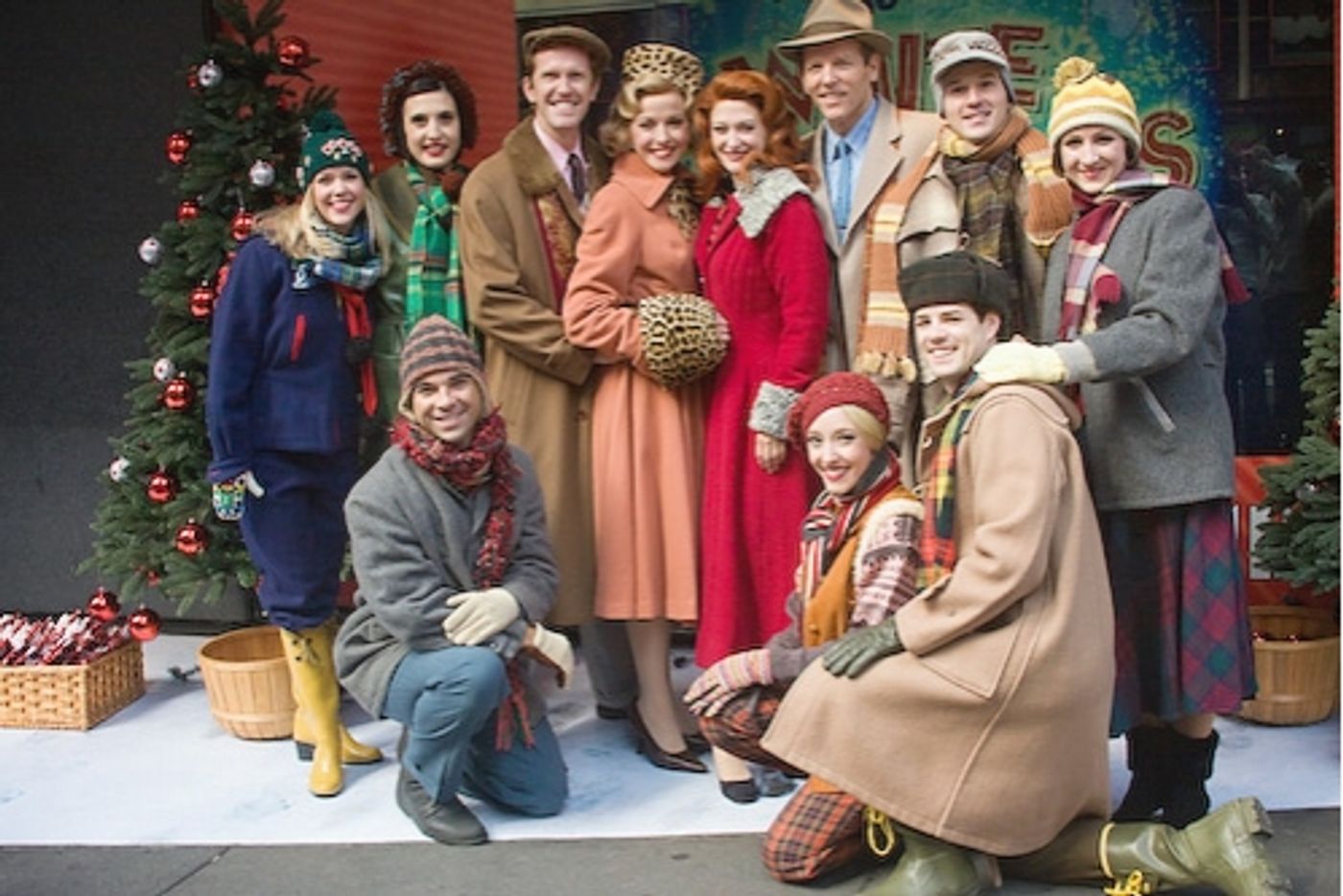 Photo Coverage: 'Irving Berlin's White Christmas' Celebrates Box Office Opening  Image