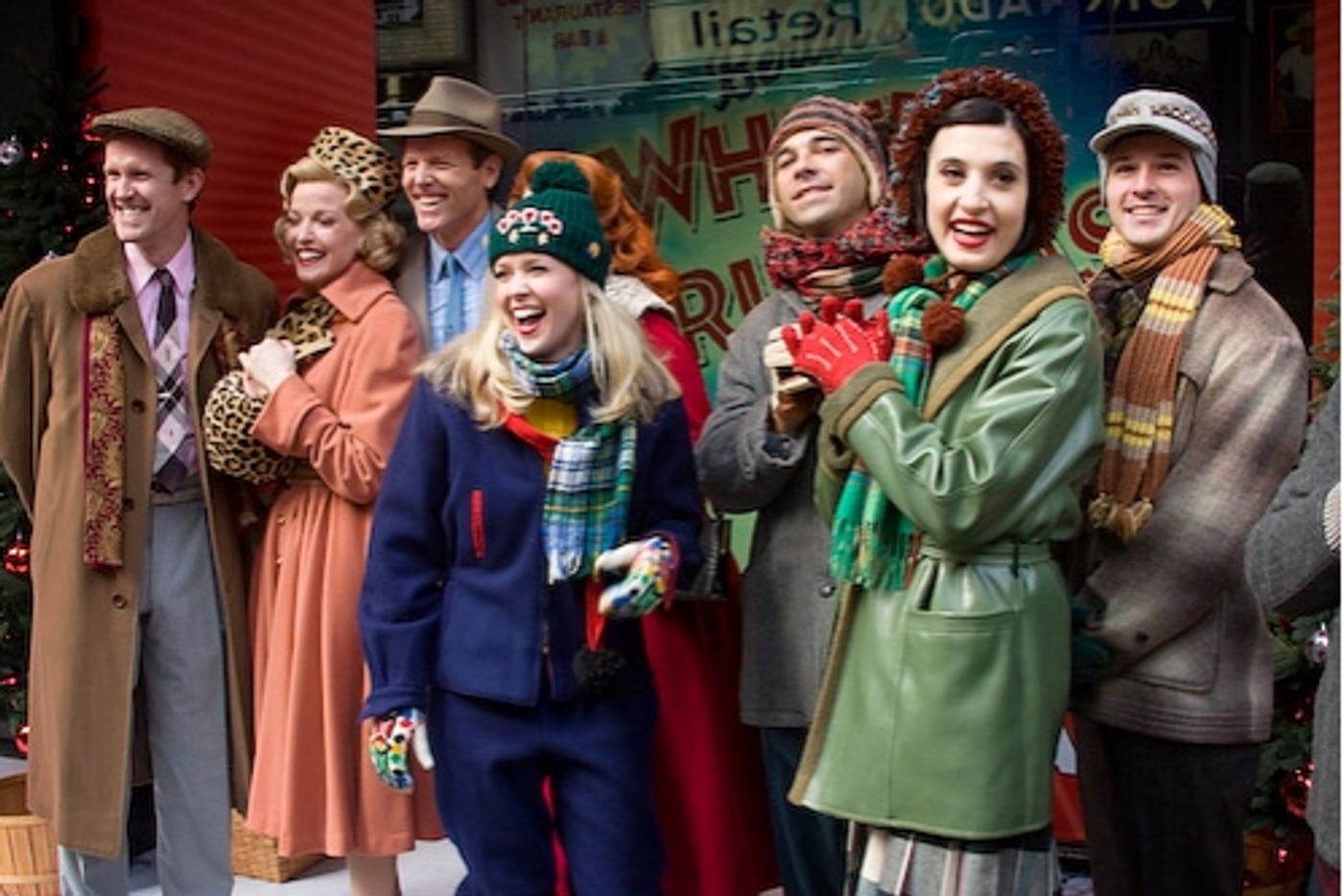 Photo Coverage: 'Irving Berlin's White Christmas' Celebrates Box Office Opening  Image